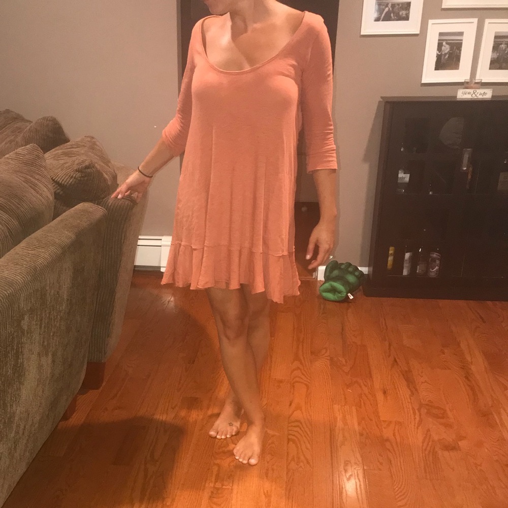 Free People backless dress